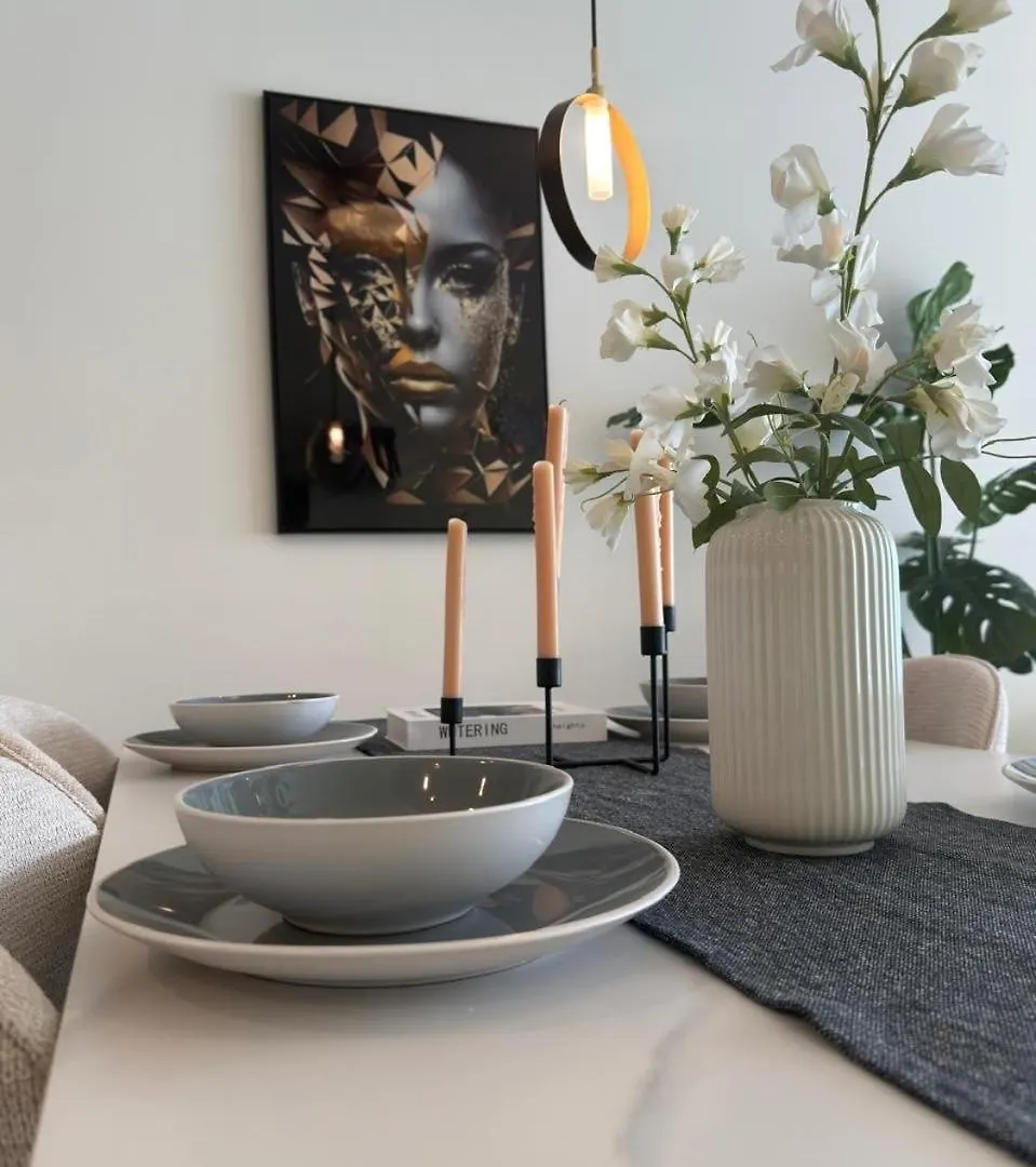 公寓 Luxury 2 Bedroom Spectacular Downtown And Sea View Next To Metro 迪拜